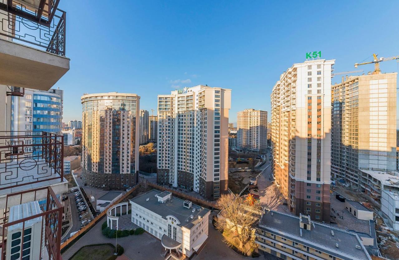 Апартаменты 16Th Floor Arcadia Одесса Экстерьер фото
